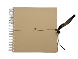 Album/Scrapbook KRAFT - Srdce - 210 x 210 - BAL1-2-1
