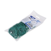Gumička slabá - zelená - 1 mm - o 4 cm - 50 g - 64904 