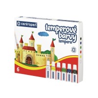 Temperové barvy Centropen - 6 x 12 ml - 995500601