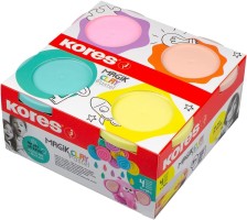 Modelína Kores MAGIK CLAY Pastel - 4 ks - 40 g - 34242