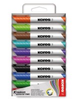 Popisovače Kores K MARKER XW1 na bílé tabule - 10 ks - 20800