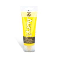 Akrylová barva Primo - žlutá - 75 ml - 75-201