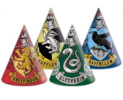 Papírové čepičky - Harry Potter - 6 ks - S93372












