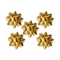 Rozeta - 5 cm - lesklá zlatá - 50 ks - 6870-3070-03 
