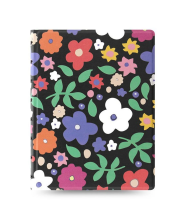 Filofax Notebook - A5 - Patterned Ruled Retro Floral 