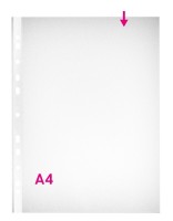 Prospektový obal A4 "U" - matný - 50 µm - 10 ks - 10329548