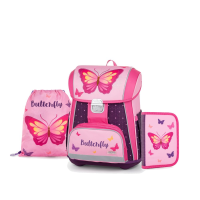 Školní set 3dílný PREMIUM - Motýl - 0-67724





















