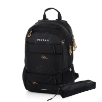 Studentský batoh + etue OXY Sport - Flowers - 8-39724E













