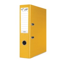 Pákový pořadač s kovovou lištou A4 Basic - 7,5 cm - žlutý - U21024221-06