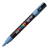 Akrylový popisovač Posca PC-3M - 0,9–1,3 mm - břidlicově šedá (61) - P284828000