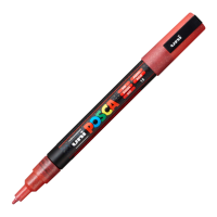 Akrylový popisovač Posca PC-3M - 0,9–1,3 mm - třpytivá červená (L15) - P285379000