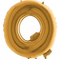 Fóliový balónek 102 cm - písmeno Q - zlatý - WGOLD Q