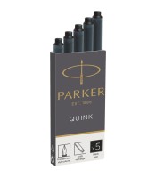 Bombičky Parker QUINK - černé - 5 ks - 1502/0150382