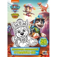 Vybarvuj si! Tlapková patrola - Záchrana dinosaurů - 4108-3