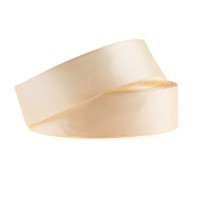 Stuha saténová 25mm/32m - krémová - 601253