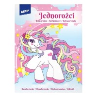 Omalovánky A4 - Jednorožci 3 - 5301114