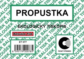 Propustka - ET077