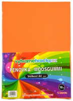 Pěnovka A4 - oranžová - EVA-1010/026
