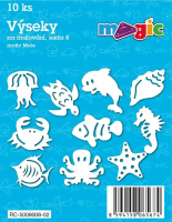 Výseky Magic - sada 8 - Moře - 10 ks - 9008