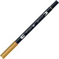 Oboustranný fix Tombow - Dark Ochre - ABT-027