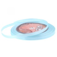 Stuha saténová 6mm/32m - sv. modrá - 601071