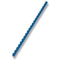 Hřbet pro kroužkovou vazbu 8 mm - modrý