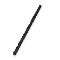 Hřbet pro kroužkovou vazbu 12,5 mm - černý