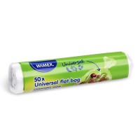 Univerzální transparentní sáček HDPE v roli XL - plochý - 25 x 40 cm - 68855 