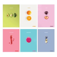 Školní sešit 454 - Fresh Fruit - A4, linkovaný, 56 listů