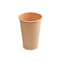 Papírový kelímek hnědý - 80 mm - 330 ml - 50 ks - 76433  