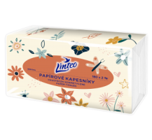 Papírové kapesníky Linteo v sáčku - 180 ks - 30099
