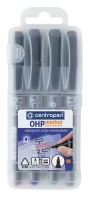 Sada permanentních popisovačů OHP M - 4 ks - 2637/4
