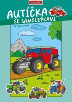 Omalovánky A4 se samolepkami - Autíčka - BO780