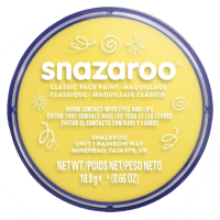Barva na obličej Snazaroo - žlutá - 18 ml - 222