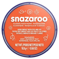 Barva na obličej Snazaroo - oranžová - 18 ml - 1118553