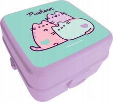 Box na svačinu - PUSHEEN - fialová