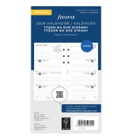 Kalendář 2026 do diáře Filofax - osobní - týdenní - na 2 strany, linky - 6847126
