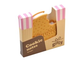 Gifty - Notes 90 x 90 mm - Cookie - 7501653