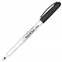 Textilní liner 0,5 - černý - 2639/1