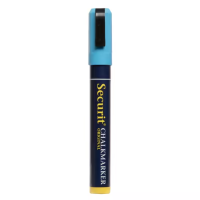 Křídový popisovač Securit - střední 2-6 mm - modrá - SMA510-BU