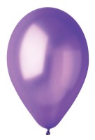 Nafukovací balónky - metalické fialové - 100 ks - PGM90-34