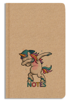 Notes A5 - linkovaný - KRAFT Unicorn - BUL1-12