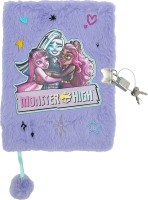 Plyšový zápisník se zámkem - Monster High - M/61433