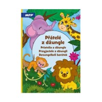 Omalovánky A4 - Přátelé z džungle - 5301266