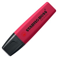 Zvýrazňovač STABILO BOSS ORIGINAL NatureCOLORS - Wildflowers edition - 1 ks - bordó 