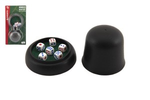 Házecí kostky s kalíškem - 6 ks - 00850291