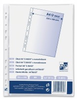 Prospektový obal A4 "U" MAXI - matný - 50 µm - 50 ks - 2-022 