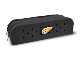 Gifty - Dvojitý silikonový penál s pinem - černý - 8071400