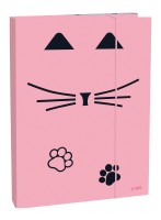 Box na sešity A4 - Cat lady - CBA0704