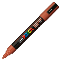 Akrylový popisovač Posca PC-5M - 1,8–2,5 mm - kaštanová (20) - P305201000